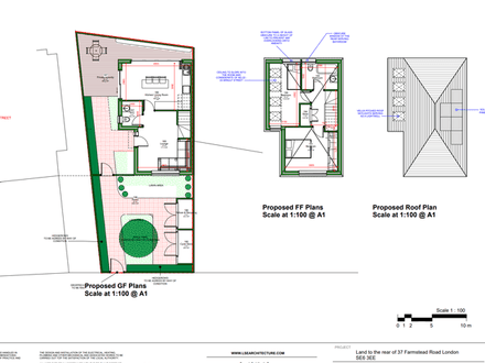 Land To The Rear Of 37 Farmstead Road  Catford  London  SE6 3EE 